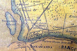 Tonawanda in 1855.