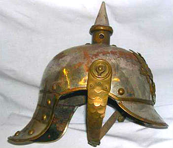 1918 German helmet - 2012.994.1
